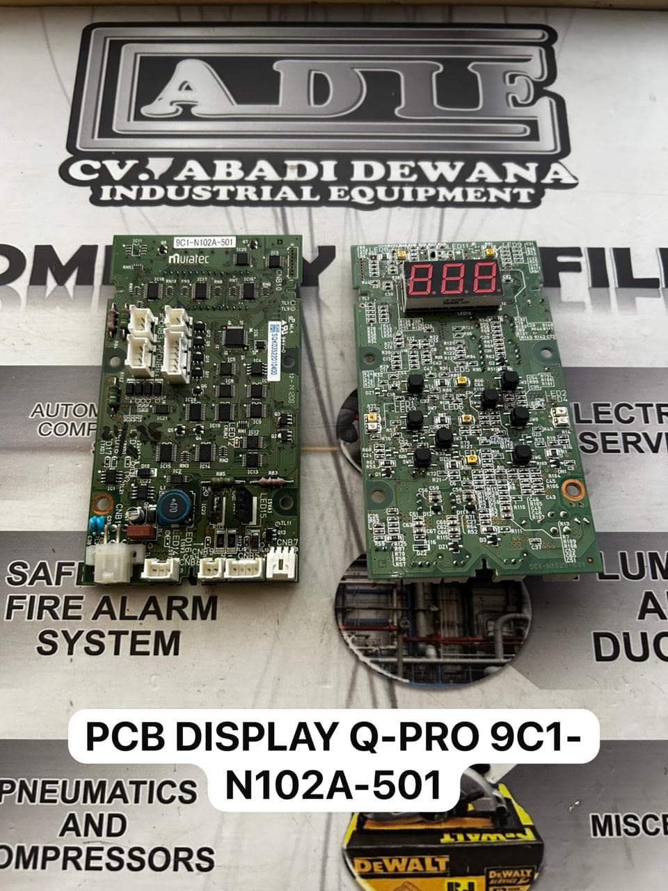 PCB DISPLAY Q-PRO 9C1-N102A-501 - Suku Cadang Textile Q-PRO
