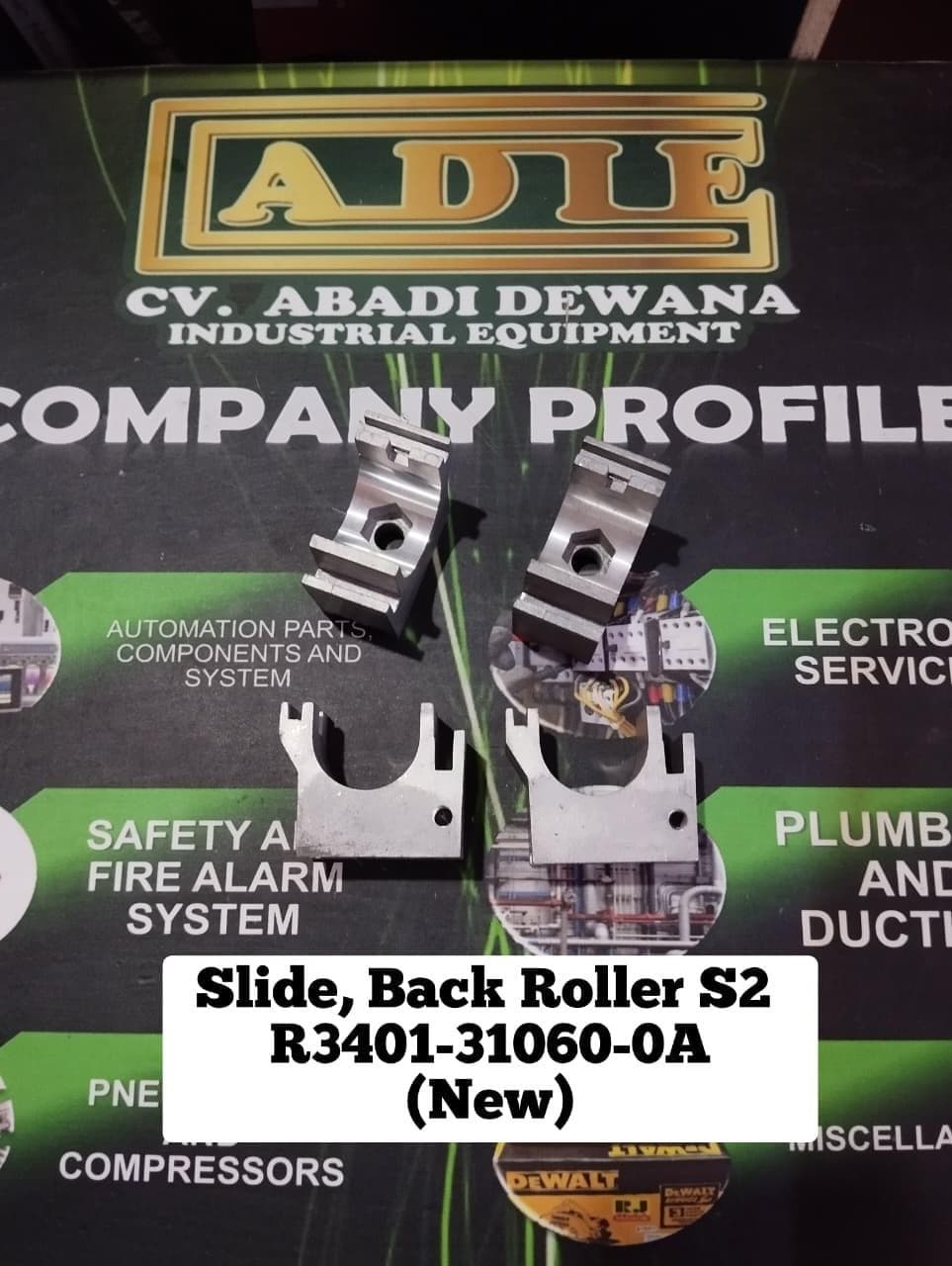 SLIDE, BACK ROLLER S2 (NEW) - Suku Cadang Textile -