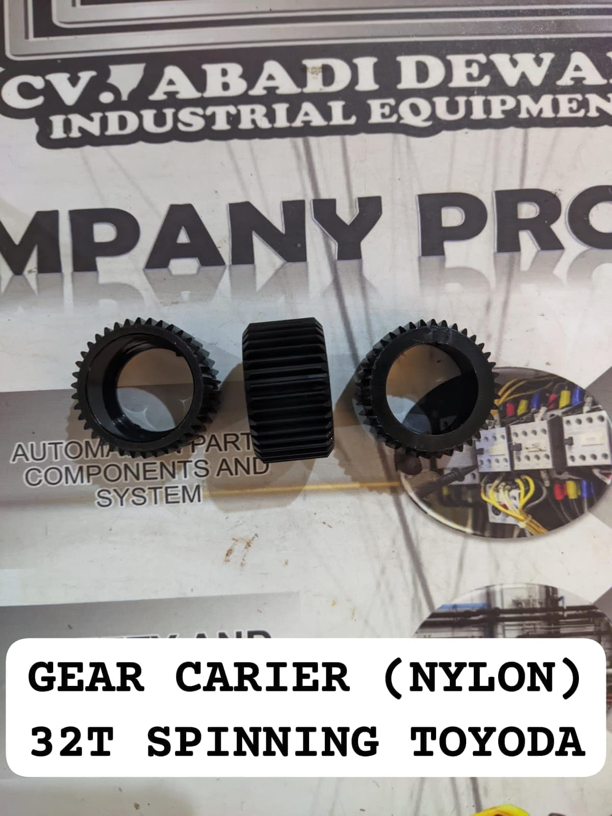 GEAR CARIER (NYLON) 32T SPINNING TOYODA - Suku Cadang Textile TOYODA