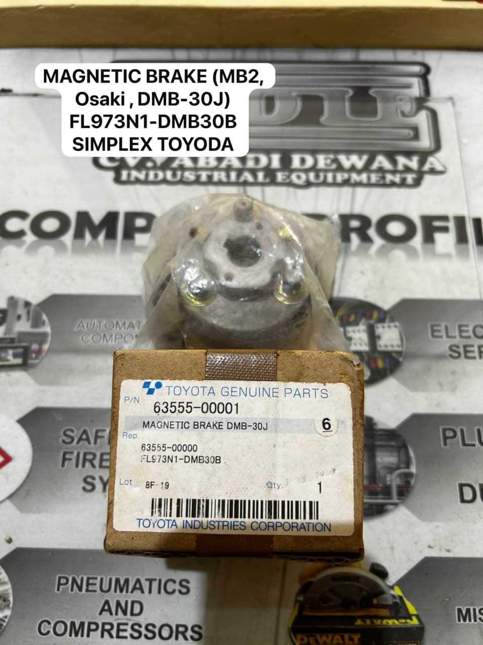 MAGNETIC BRAKE (MB2, Osaki , DMB-30J - Suku Cadang Textile TOYODA